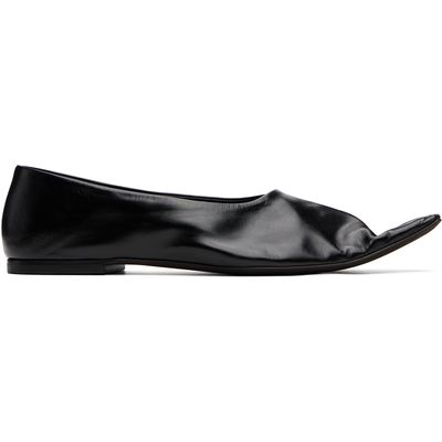 KHAITE KHAITE Black Marlene Ballerina Flats
