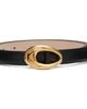 KHAITE KHAITE Black Olivia Belt - 1