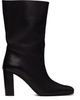 KHAITE KHAITE Black Petra Ankle Boots - 1