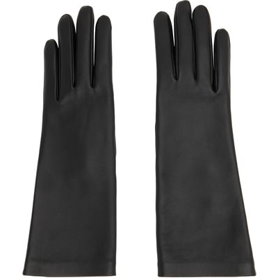 KHAITE KHAITE Black Remo Mid Gloves