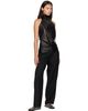 KHAITE KHAITE Black Rone Leather Top - 4