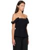 KHAITE KHAITE Black Yasmina Top - 2