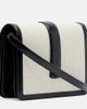 Khaite Khaite Blake leather-trimmed canvas crossbody bag - 4