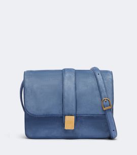 Khaite Khaite Blake Medium suede crossbody bag
