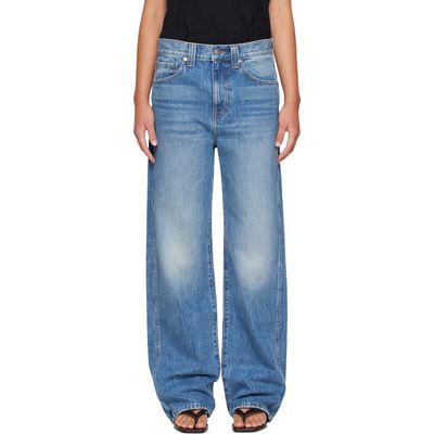 KHAITE KHAITE Blue Bonnie Jeans