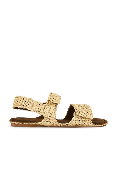 KHAITE KHAITE Boden Raffia Flat