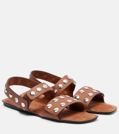 Khaite Khaite Boden studded leather sandals