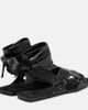 Khaite Khaite Boden Tie leather sandals - 3