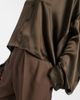 Khaite Khaite Bodine asymmetric silk satin shirt - 4