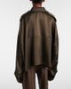 Khaite Khaite Bodine asymmetric silk satin shirt - 6