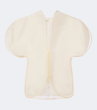 Khaite Khaite Briar silk organza top