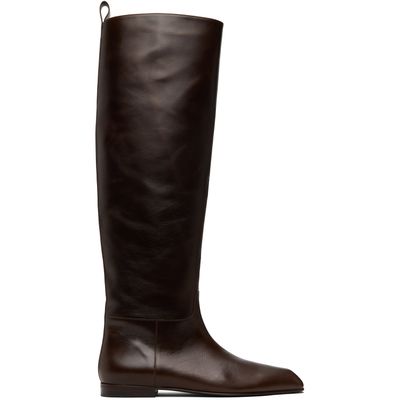 KHAITE KHAITE Brown Colt Knee-High Boots