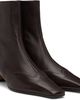 KHAITE KHAITE Brown Nevada Stretch Low Boots - 4