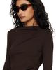 KHAITE KHAITE Brown Oliver Peoples Edition 1961C Sunglasses - 4