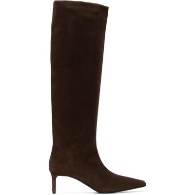 KHAITE KHAITE Brown Ona Knee High Boots