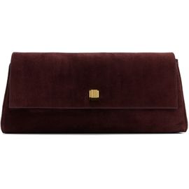 KHAITE KHAITE Burgundy Audrey Clutch