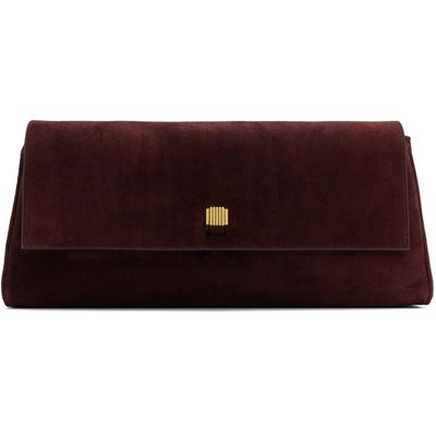 KHAITE KHAITE Burgundy Audrey Clutch