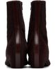 KHAITE KHAITE Burgundy Sybil Ankle Boots - 2