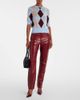 Khaite Khaite Callum mid-rise leather straight pants - 2