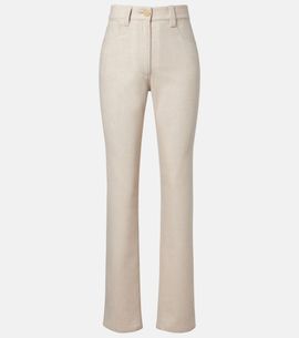 Khaite Khaite Callum wool and cashmere straight pants