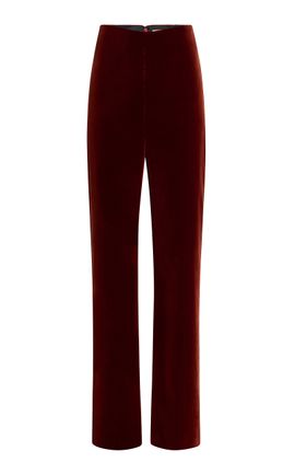 Khaite Khaite Carmo Velvet Pants