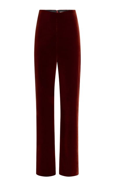 Khaite Khaite Carmo Velvet Pants