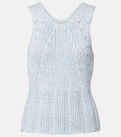 Khaite Khaite Cassie knitted cotton top