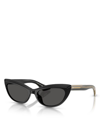 Khaite Khaite Cat Eye Sunglasses, 53mm