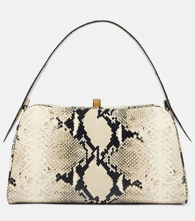 Khaite Khaite Cate snake-effect leather shoulder bag