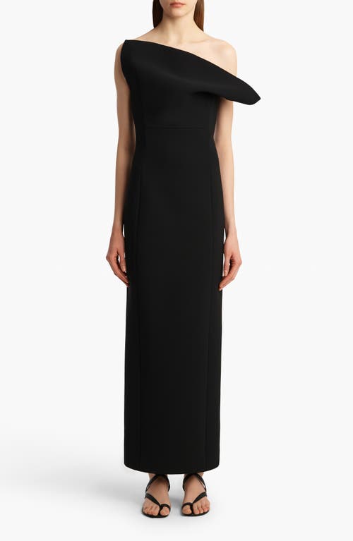 Khaite Khaite Cato Double Face Crepe Dress
