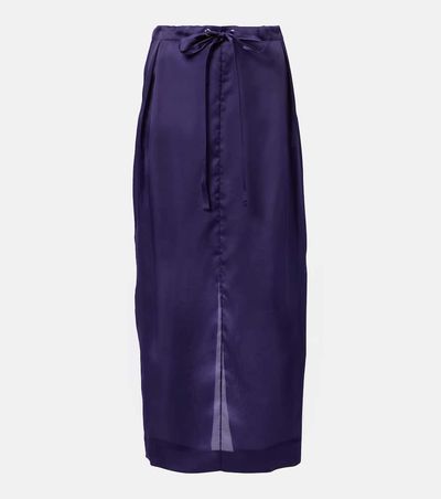 Khaite Khaite Chenton silk organza maxi skirt