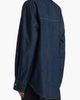 Khaite Khaite Christensen Oversize Denim Snap-Up Shirt - 2