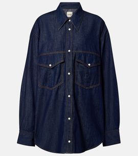 Khaite Khaite Christensen oversized denim shirt
