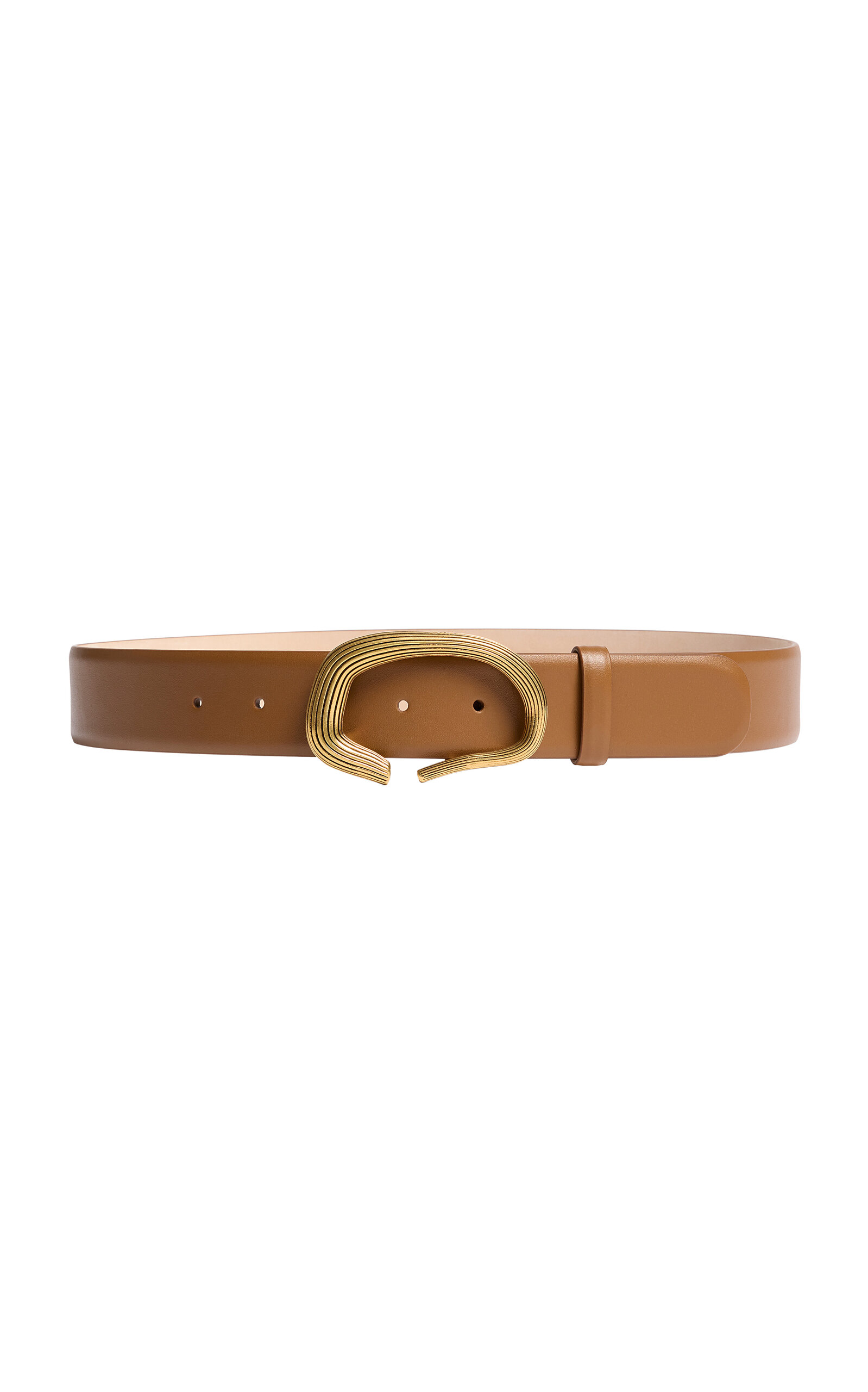 Khaite Khaite Churro Belt Antique Gold (35MM) Brown 70 cm