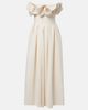 Khaite Khaite Claude draped bustier dress - 1