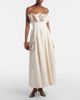 Khaite Khaite Claude draped bustier dress - 2