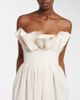 Khaite Khaite Claude draped bustier dress - 4