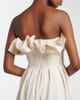 Khaite Khaite Claude draped bustier dress - 7