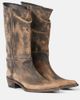 Khaite Khaite Clive leather mid-calf boots - 1