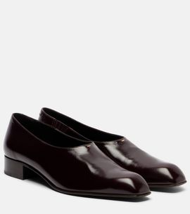 Khaite Khaite Colt leather loafers