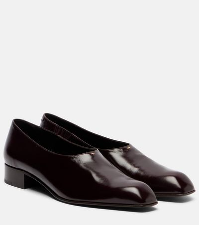 Khaite Khaite Colt leather loafers