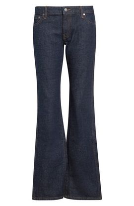 Khaite Khaite Conforti Low Rise Wide Leg Jeans
