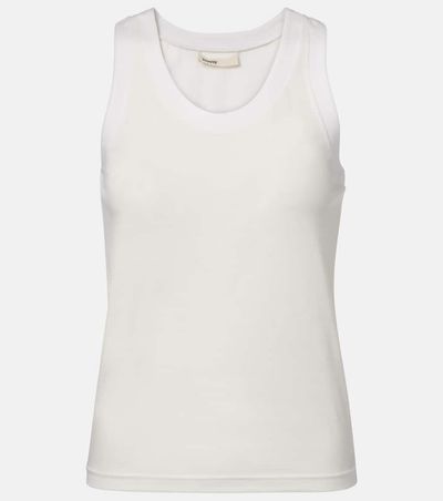 Khaite Khaite Cotton-blend jersey tank top
