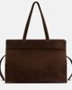 Khaite Khaite Crosby suede tote bag - 1