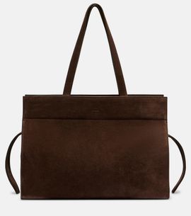 Khaite Khaite Crosby suede tote bag