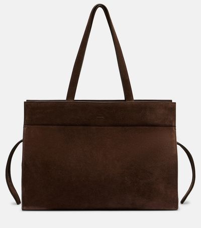 Khaite Khaite Crosby suede tote bag