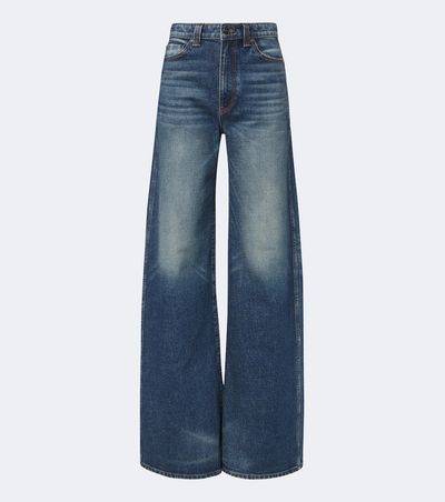 Khaite Khaite Dano faded wide-leg jeans
