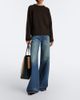 Khaite Khaite Dano faded wide-leg jeans - 2