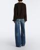 Khaite Khaite Dano faded wide-leg jeans - 6