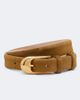Khaite Khaite Dome calf hair belt - 1